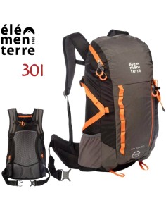 Talca (Black) - Mochila de 30 litros para trekking - Elementerre