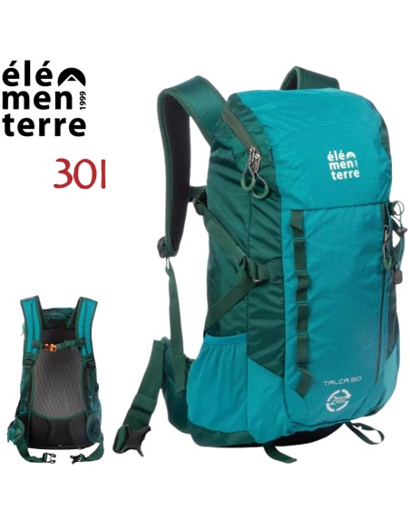 Talca (Turquesa) - Mochila de 30 litros para trekking - Elementerre