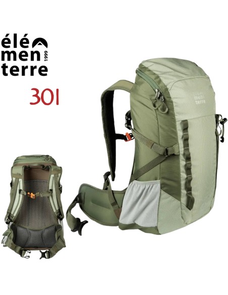 Talca (Verde) - Mochila de 30 litros para trekking - Elementerre