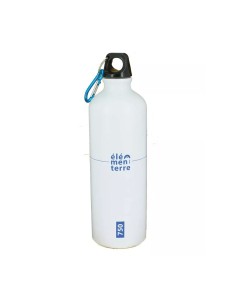 Pear 750 (blanco/azul) - Botella de aluminio de 750 ml - Elementerre 2
