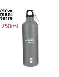 Pear 750 (gris/blanco) - Botella de aluminio de 750 ml - Elementerre