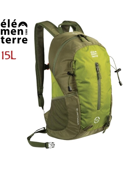 Sarawat (Verde) - Mochila de 15 litros ideal para trekking - Elementerre