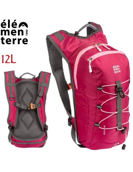 Zion (Rosa) - Mochila ligera de 12l para trekking - Elementerre