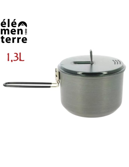 Chopaka - Olla de aluminio de 1,3L - Elementerre
