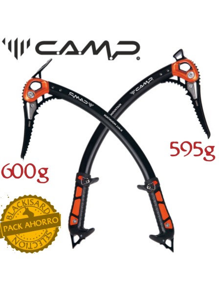 Pack 2 X-All Mountain (Adze + Hammer) - Piolets para escalada en hielo y alpinismo técnico - CAMP