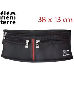 Lestoros (Negro) - Riñonera de viaje - Elementerre