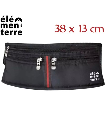 Lestoros (Negro) - Riñonera de viaje - Elementerre