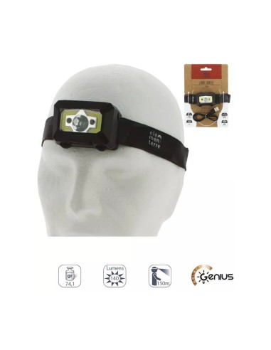 Luno - Linterna frontal recargable - Elementerre