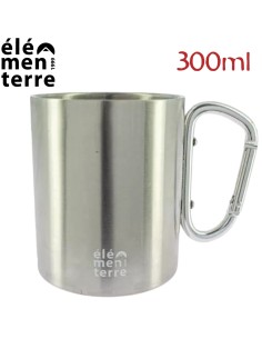 Mahon - Taza de acero inoxidable de 300 ml - Elementerre