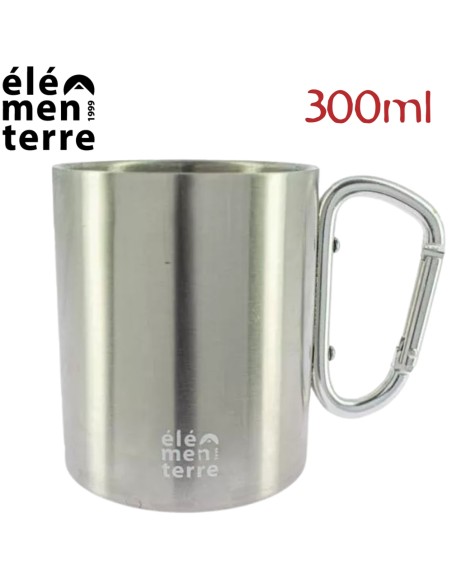 Mahon - Taza de acero inoxidable de 300 ml - Elementerre