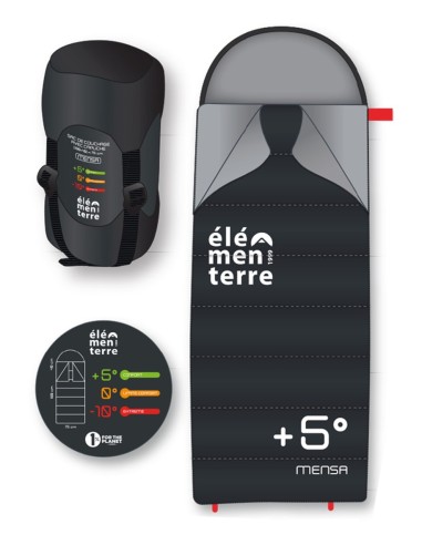 Mensa - Saco de dormir con capucha - Elementerre