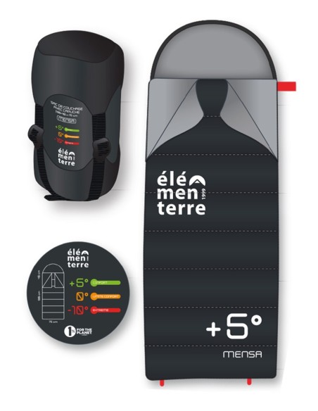 Mensa - Saco de dormir con capucha - Elementerre