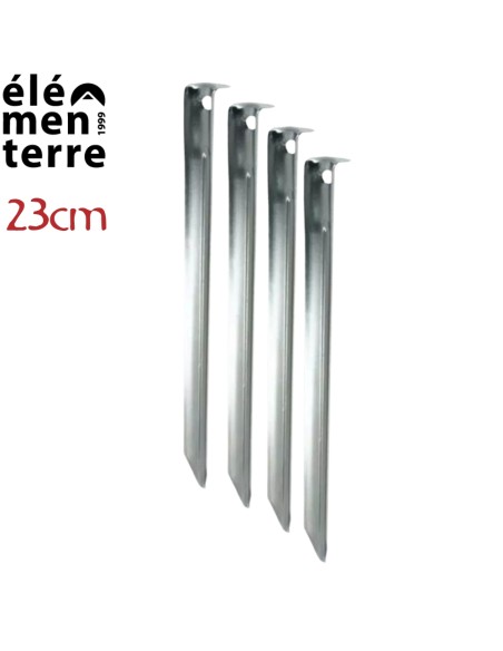 Peg S - Estacas de 23cm para tienda de campaña - Elementerre