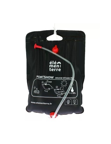 Portshow - Ducha solar portátil de 20L - Elementerre