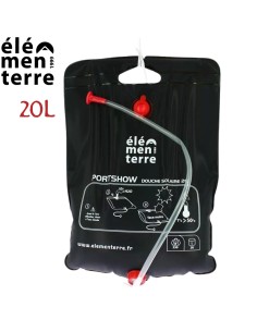Portshow - Ducha solar portátil de 20L - Elementerre