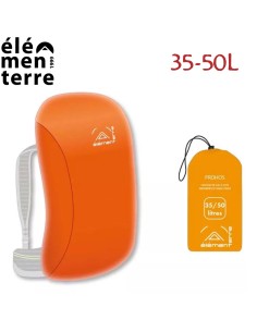 Prohos (Naranja) - Funda para mochila de 35-50L- Elementerre
