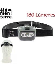 Rimo - Luz frontal de 180 lúmens - Elementerre