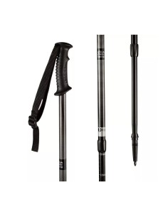 Strollers (Negro/Blanco) - Bastón de senderismo de aluminio- Elementerre 2