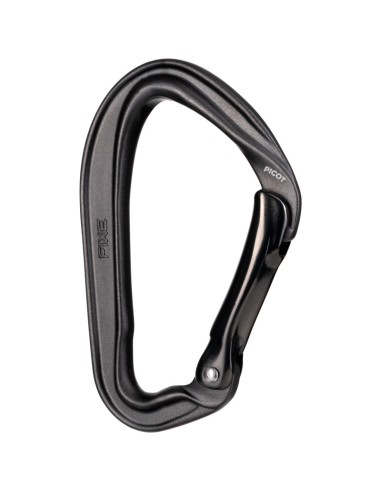 Picot straight - Mosquetón ergonómico y ligero con gatillo curvo - Fixe