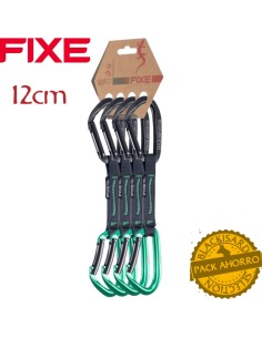 Pack 4 Puput 12cm quickdraw - Cintas express 12cm para escalada deportiva - Fixe