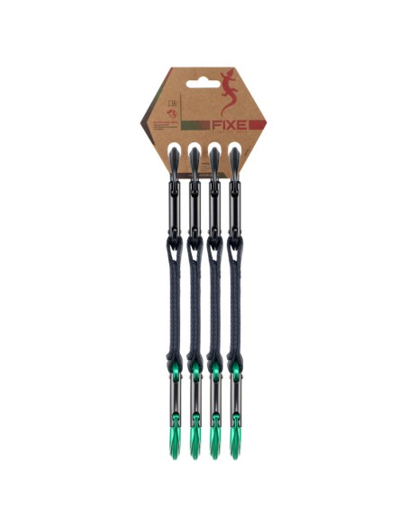 Pack 4 Puput 12cm quickdraw - Cintas express 12cm para escalada deportiva - Fixe