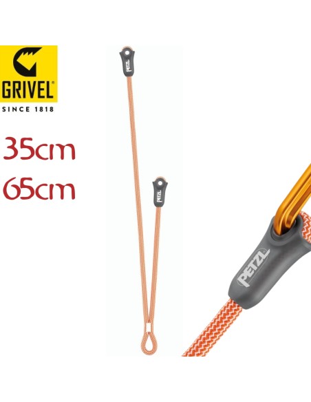 Dual Caving - Elemento de amarre doble para espeleología - Petzl