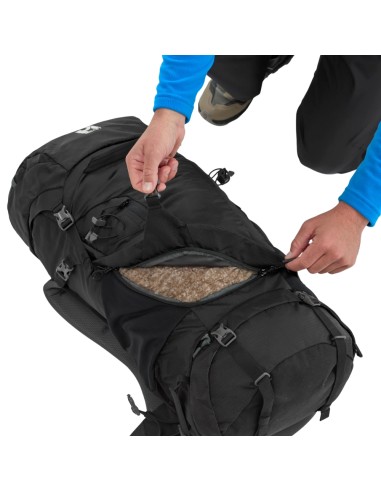 Hanang 50L (Black) - Mochila de senderismo y viaje - Millet