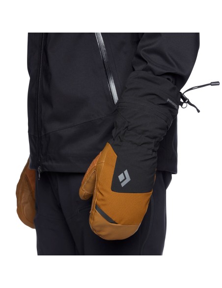 Mercury Mitts (Dark Curry) - Manoplas dobles calientes e impermeables - Black Diamond