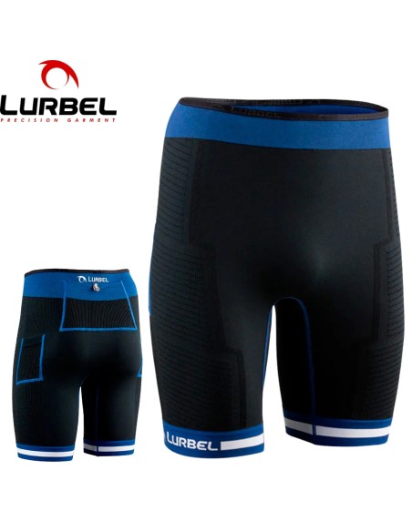 Spirit Flux shorts (Negro/Azul Royal) - Malla corta Trail running - Lurbel