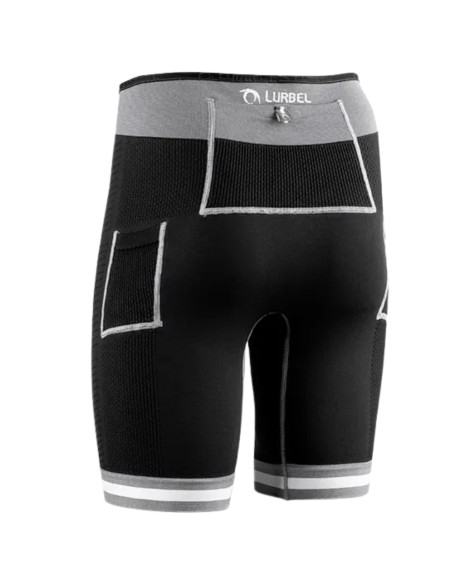 Spirit Flux shorts (Negro/Gris Hielo) - Malla corta Trail running - Lurbel