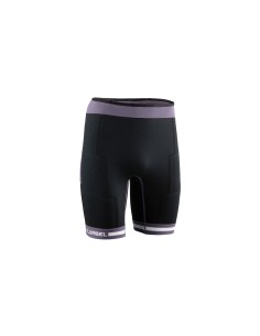 Spirit Flux shorts (Negro/Lavanda) - Malla corta Trail running - Lurbel 2