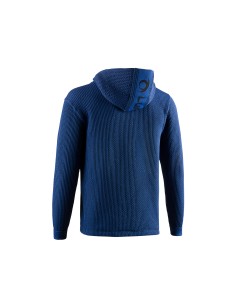 Wave hoodie (Azul Royal/Negro) - sudadera con tallaje unisex - Lurbel 2