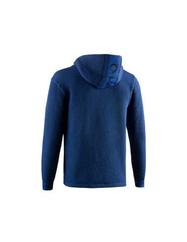 Wave hoodie (Azul Royal/Negro) - sudadera con tallaje unisex - Lurbel