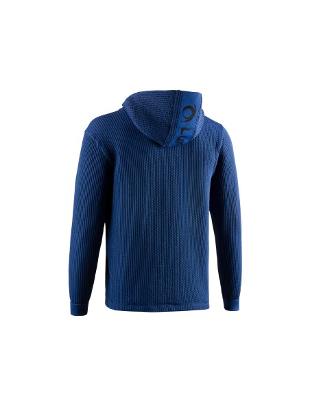 Wave hoodie (Azul Royal/Negro) - sudadera con tallaje unisex - Lurbel