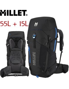Ubic 55 + 15L (E-Black) - Mochila polivalente - Millet
