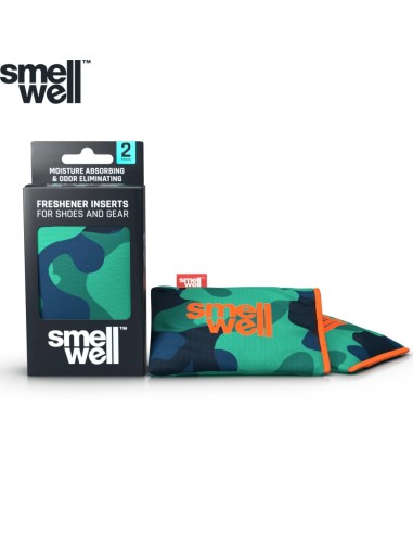SmellWell Active (Camo Green) - Bolsas desodorantes para calzado (par) - SmellWell