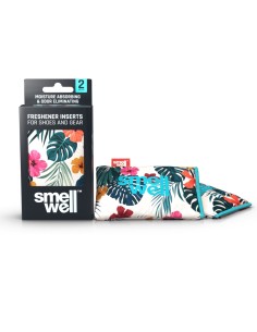 SmellWell Active (Hawaii Floral) - Bolsas desodorantes para calzado (par) - SmellWell 2