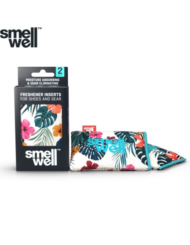 SmellWell Active (Hawaii Floral) - Bolsas desodorantes para calzado (par) - SmellWell