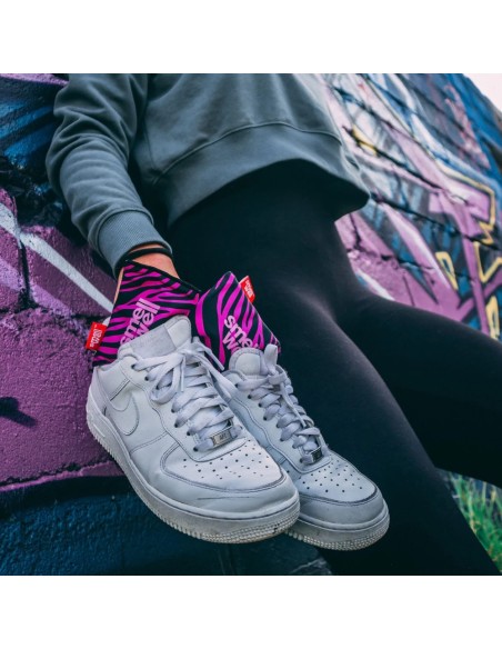 SmellWell Active (Pink Zebra) - Bolsas desodorantes para calzado (par) - SmellWell