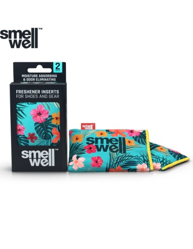 SmellWell Active (Tropical Blue) - Bolsas desodorantes para calzado (par) - SmellWell
