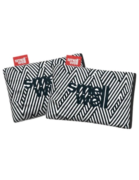 SmellWell Active (White Stripes) - Bolsas desodorantes para calzado (par) - SmellWell