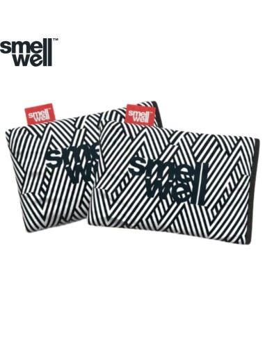 SmellWell Active (White Stripes) - Bolsas desodorantes para calzado (par) - SmellWell