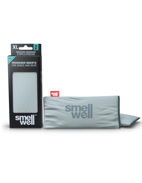 SmellWell Active XL (Silver Grey ) - Bolsas desodorantes grandes para calzado (par) - SmellWell
