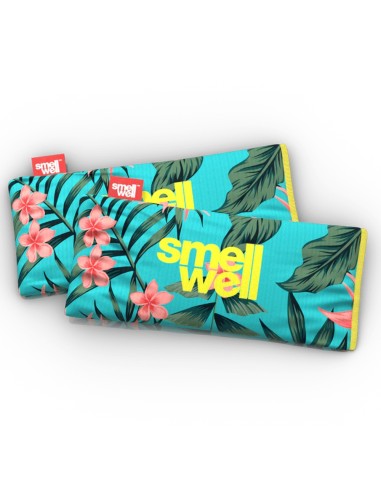 SmellWell Active XL (Tropical Floral ) - Bolsas desodorantes grandes para calzado (par) - SmellWell