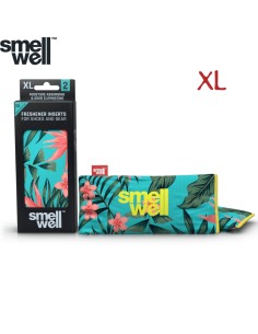 SmellWell Active XL (Tropical Floral ) - Bolsas desodorantes grandes para calzado (par) - SmellWell