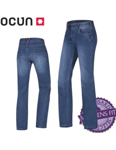 Medea jeans - Pantalón tejano de escalada para mujer - Ocun