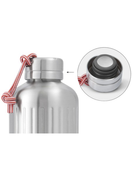 Explorer Large (850ml) (Black) - Botella acero inox. con aislamiento termico - Black+ Blum