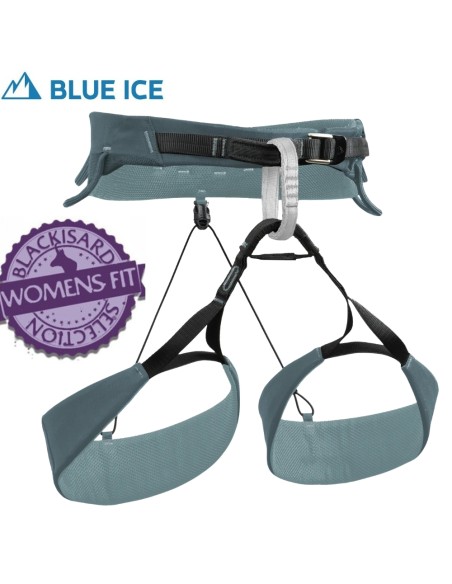 Vista Women (Goblin Blue) - Arnés ligero escalada para mujer - Blue Ice