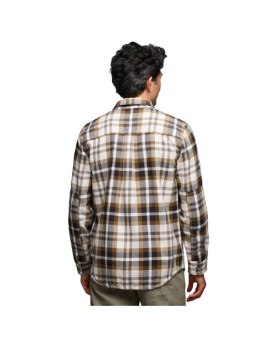 Project Twill Long Sleeve (DK Cury-Off White) - Camisa algodon manga larga  - Black Diamond