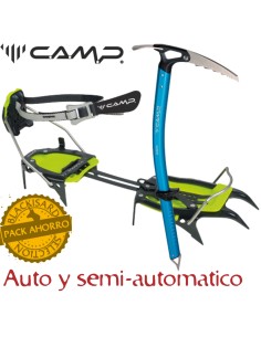 Pack crampones Ascent-Auto/Semi-Auto + piolet Zenit - Pack alpinismo y travesías - C.A.M.P